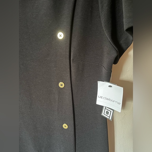 Liz Claiborne Black Dress - Picture 2 of 5